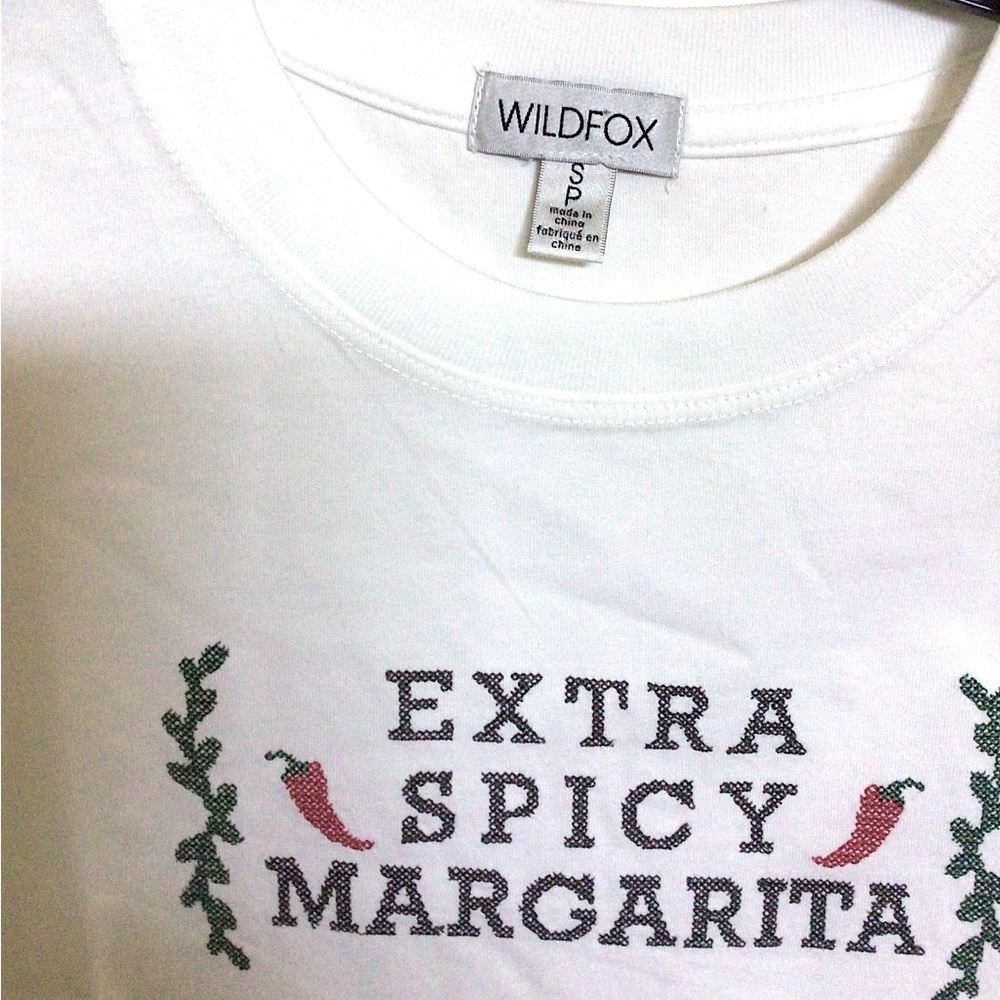 Wildfox "Extra Spicy Margarita" Graphic Tee - Picture 6 of 8